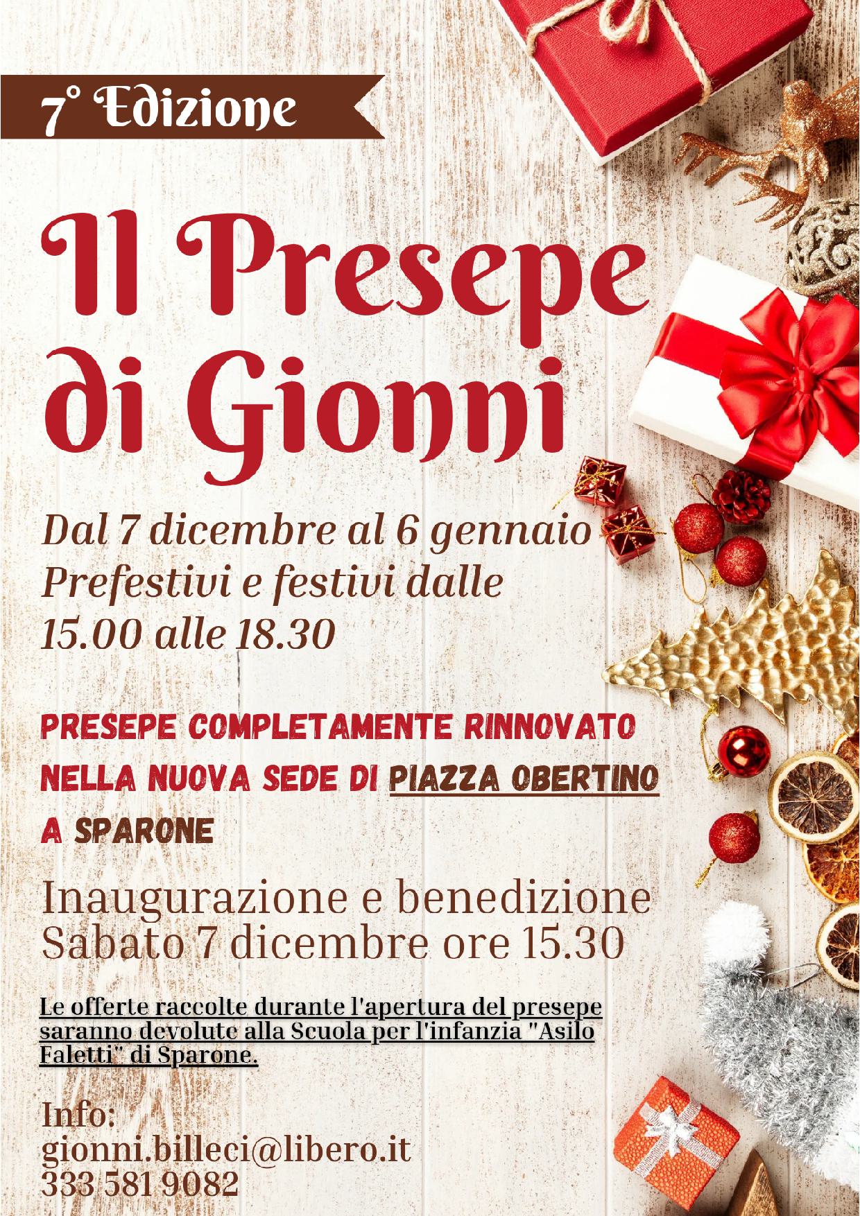 Il presepe di Gionni