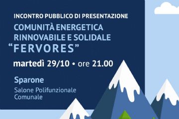Incontro di presentazione Comunit&#224; energetica rinnovabile e solidale “CERS FERVORES”