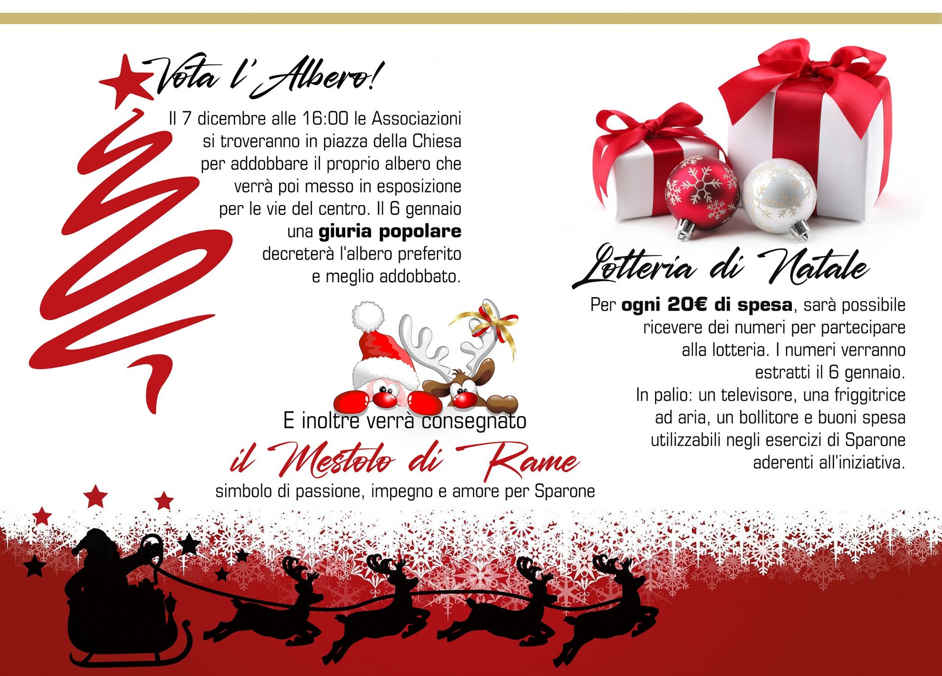 Vota l'Albero...
Lotteria di Natale
