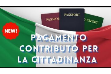 Avviso contributo per pratiche cittadinanza iure sanguinis